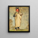 Kwkawnechoa un brave - George Catlin — quadro incorniciato alla parete