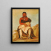 Lshahlestwhix Man Chief, un républicain Pawnee - George Catlin — quadro incorniciato alla parete