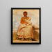Lharetarrshe Illnatured Man un Skidi Wolf Pawnee - George Catlin — quadro incorniciato alla parete