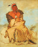 Loorwerecoo Uccello che va in guerra un Rumore Pawnee - George Catlin — vista dell’opera