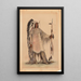 Mah-To-Toh-Pa, le chef Mandan - George Catlin — quadro incorniciato alla parete