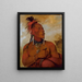 Meach-o-shn-gaw Piccolo Orso Bianco, un coraggioso distinto - George Catlin — quadro incorniciato alla parete