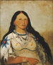 Mi-ne-kee-snk-te-ka Mink, una bella ragazza - George Catlin — vista dell’opera