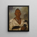 Mk-a-tah-mish-o-khaik Black Hawk, capo della tribù del sac - George Catlin — quadro incorniciato alla parete