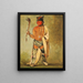 Naugh-high-hee-kaw Celui qui humidifie le bois - George Catlin — quadro incorniciato alla parete