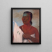 Nh-pope, consigliere della zuppa di Black Hawk - George Catlin — quadro incorniciato alla parete