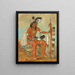 Ondaig il corvo un dandy - George Catlin — quadro incorniciato alla parete