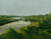 Falaises de rivière, 1320 miles au-dessus de Saint-Louis - George Catlin — vista dell’opera