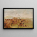 Auto-tortura in una cerimonia religiosa Sioux - George Catlin — quadro incorniciato alla parete