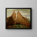 Festin di cane Sioux - George Catlin — quadro incorniciato alla parete