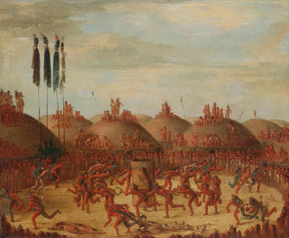 George Catlin - The Last Race Mandan OKeePa Ceremony.webp