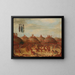 La dernière course, cérémonie Mandan OkeePa - George Catlin — quadro incorniciato alla parete