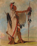 TíLee, un guerriero di distinzione - George Catlin — vista dell’opera