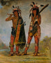 Due giovani uomini - George Catlin — vista dell’opera
