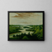 Vista dalla tomba di Floyd, 1300 miglia sopra Saint-Louis - George Catlin — quadro incorniciato alla parete