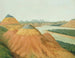 Vista nel grande gomito dell'Alto Missouri - George Catlin — vista dell’opera