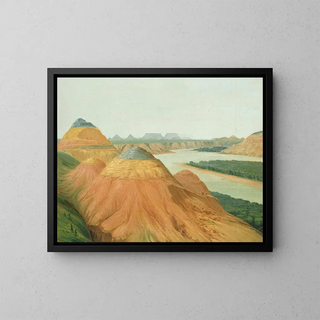 George Catlin - View In The Big Bend Of The Upper Missouri.webp