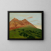 Vista nel Grande Détour, 1900 miglia sopra Saint-Louis - George Catlin — quadro incorniciato alla parete
