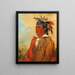 WahPnJeeA Il Cigno un Guerriero - George Catlin — quadro incorniciato alla parete