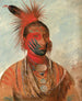 Washkamonya Fast Dancer dans Guerrier - George Catlin — vista dell’opera
