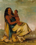 WhCheeTe, moglie del pastore e bambino - George Catlin — vista dell’opera