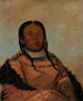 WiLohTahEehTchhTaMhNee Chose Rouge Qui Touche En Marchant Fille de Black Rock - George Catlin — vista dell’opera