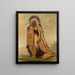 WnEeTon Capo della tribù - George Catlin — quadro incorniciato alla parete