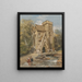 Un moulin de monastère - George Cattermole — quadro incorniciato alla parete
