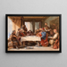 Moines à table - George Cattermole — quadro incorniciato alla parete