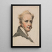 Portrait d'un homme - George Chinnery — quadro incorniciato alla parete