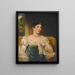 Ritratto dell'attrice irlandese Harriett Constance Smithson - George Clint — quadro incorniciato alla parete
