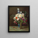 Vaso di fiori - George Cochran Lambdin — quadro incorniciato alla parete