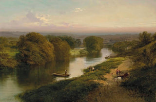 George Cole - A Peaceful Day On The River.webp