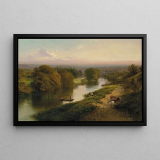 George Cole - A Peaceful Day On The River.webp