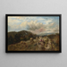 Alla mietitura - George Cole — quadro incorniciato alla parete