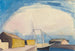 Vele, goletta in legno e moli - George Copeland Ault — vista dell’opera