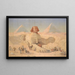 Il Sphinx - George E Raum — quadro incorniciato alla parete