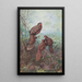 Faisan Paon Gris - George Edward Lodge — quadro incorniciato alla parete
