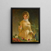 Il botanico - George Elgar Hicks — quadro incorniciato alla parete