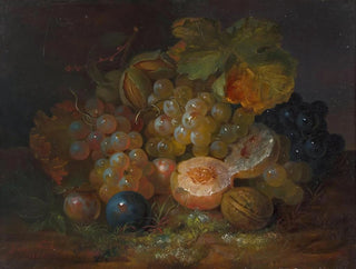 George Forster - Still Life with Grapes Plums and Almonds.webp