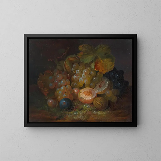 George Forster - Still Life with Grapes Plums and Almonds.webp