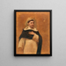Ritratto del reverendo Thomas Burke - George Francis Mulvany — quadro incorniciato alla parete