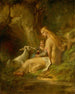Sainte Geneviève de Brabant dans la forêt - George Frederick Bensell — vista dell’opera