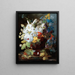 Nature morte aux fleurs - George Frederik Ziesel — quadro incorniciato alla parete