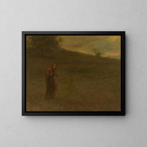Il Rassembleur de simples - George Fuller — quadro incorniciato alla parete
