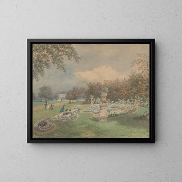 Parc des Régents - George Harvey — quadro incorniciato alla parete