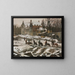 Cantieri ad Amsterdam - George Hendrik Breitner — quadro incorniciato alla parete