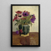 Pot de gingembre con anemoni - George Hendrik Breitner — quadro incorniciato alla parete