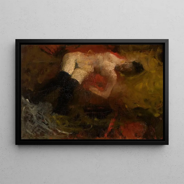 Nu - George Hendrik Breitner — quadro incorniciato alla parete