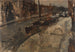 Prinsengracht vicino a Lauriergracht Amsterdam - George Hendrik Breitner — vista dell’opera